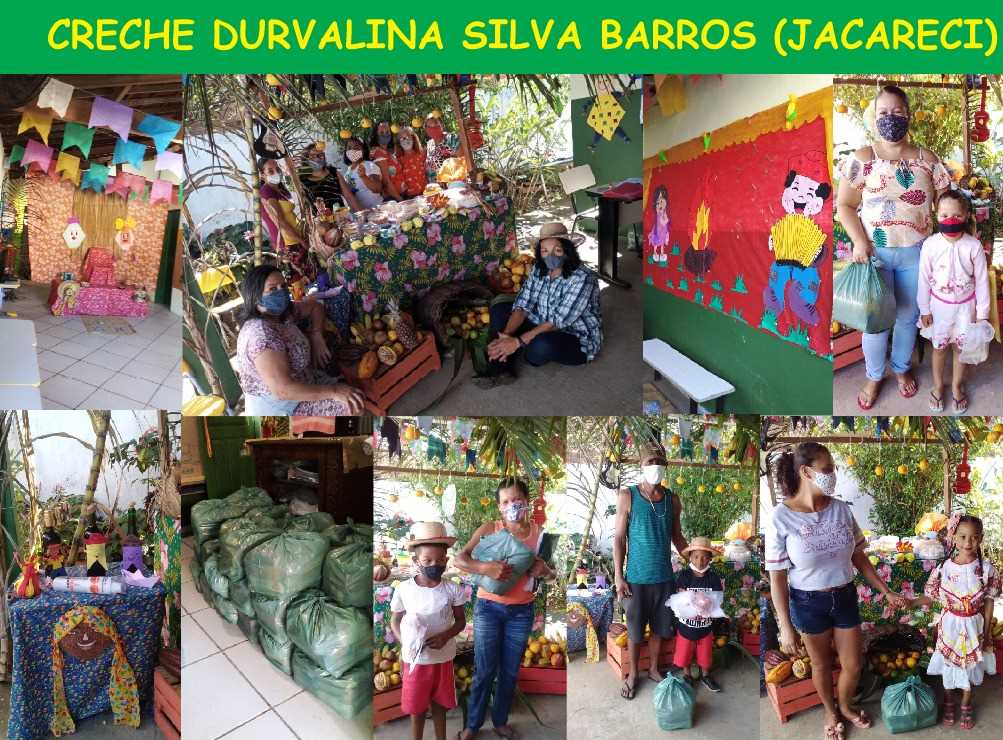 Em clima junino a Secretaria de Educação encerra o ano letivo 2020 com distribuição de kits de alimentação